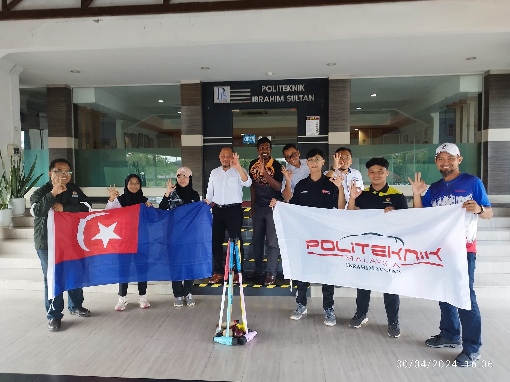 Flag Off Pasukan Woodball Politeknik Johor